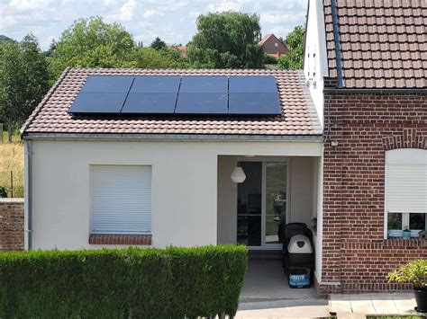 Panneaux solaires dans le Nord .